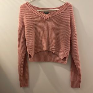 pink xsmall sweater brand-wild and fable